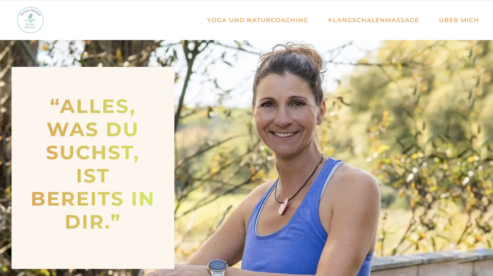 Verena Nastoll Seelen Balance – Yoga, Klang & Naturcoaching